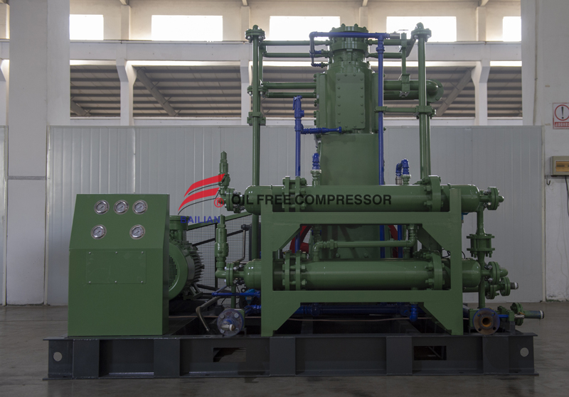 Un oleoducto prueba un propulsor de N2 sin aceite de gran capacidad