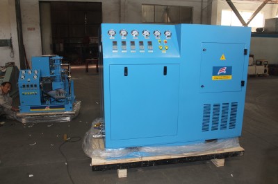 Aplicación del compresor de gas argon